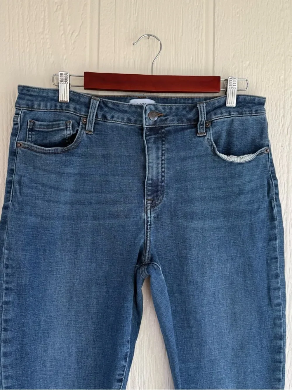 Pistola Dark Blue Women’s High-Rise Skinny Jeans